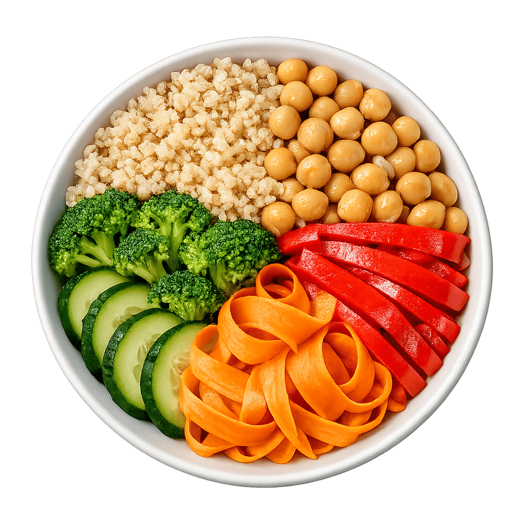 Frisch zusammengestellte Wunsch-Bowl